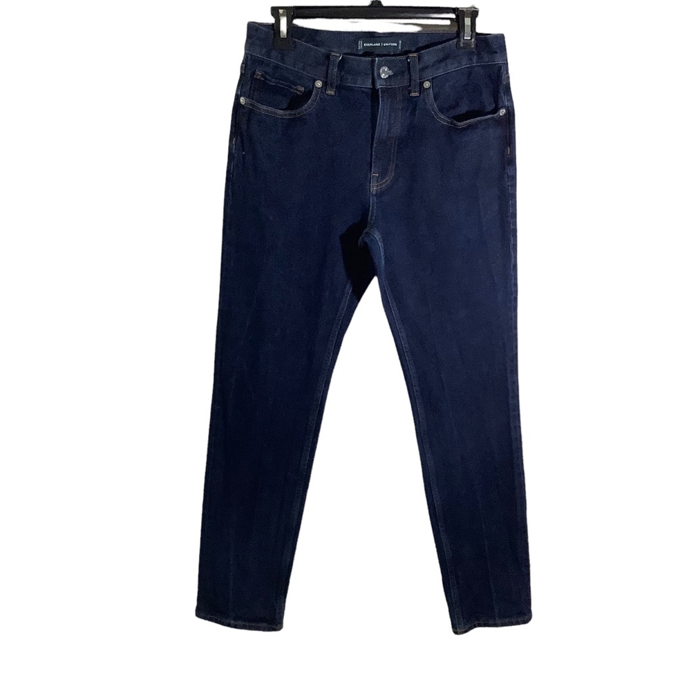 Everlane Uniform The Slim Jean Dark Wash